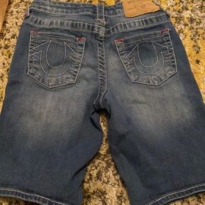 True religion boy shorts size 8